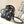 nano noe 13 grey bicolor black monogram gold hardware