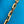coussin pm 26cm blue monogram empreinte calfskin