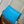 coussin pm 26cm blue monogram empreinte calfskin