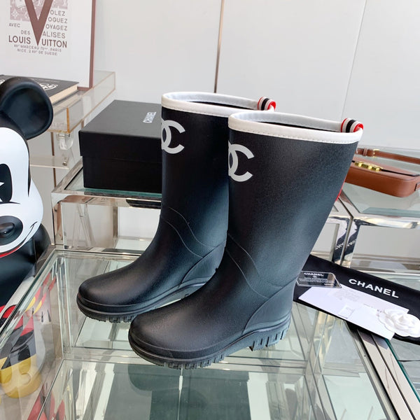 CC Rainboots Black Rubber 204199