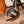 H - CLASSIC SANDAL 125 BLACK MIX CARAMEL LAMBSKIN