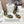 FLOW RUNNER SNEAKER IN ARMY GREEN SUEDE AND SHEEPSKIN