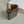 TRIPHOME 9 WALLET TWO-IN-ONE OLD FLOWER BROWN CALFSKIN