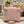 SMALL 25 TRAVEL VANITY CASE WITH SHOULDER STRAP PEACH PINK