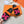 HM Chypre Sandal Deep Pink Mix Orange Suede 963243