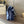 Loew BLue Purple Flamenco Puffer Shoulder Bag