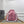 CRUSH SMALL TOTE BAG 27 IN PINK CRUSHED CALFSKIN SILVER HARDWARE