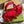 GG MARMONT MATELASSE 27 HANDBAG CHERRY RED CALFSKIN
