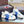 VT 2025 Sneakers White Blue Mesh Calfskin Fabric 546970