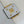 Baguette 27cm White Lambskin Gold Hardware