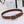 CL LARGE 35 MM BELT IN BRONZE BROWN CALFSKIN LIGHT GOLD HARDWARE