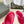 THONG SANDALS IN CABARET PINK RUBBER