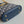 SMALL C'EST 18 IN BLUE CD-EMBOSSED OBLIQUE JACQUARD