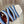 Sprightly Charms Sandal Piana Slippers White Cloud Blue Navy Calfskin