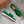 lp dot sole walk loafer green suede
