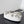 LE CAGOLE XS SHOULDER BAG 26 IN WHITE ARENA LAMBSKIN WITH PIERCING SILVER HARDWARE