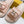 FENDI BAGUETTE SLIPPERS IN PASTEL PINK LAMBSKIN WITH GOLD HARDWARE