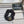 BLACK WRINKLED FABRIC SCRUNCHIE 875869