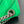 CRUSH CHAINED BAG 32 IN GREEN QUILTED CRUSHED CALFSKIN SILVER HARDWARE