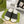 GC 25 Interlocking G 50mm Slide Sandal Jet Black White Cowhide 292381