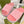 GC 25 Interlocking G 50mm Slide Sandal Pink Cowhide 292386