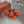 High Hee 60 Sprightly Charms Mule Sandal Orange Pink Maroon Calfskin