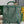 SAINT LÉGER BACKPACK 35 IN GREEN GOYARDINE CANVAS AND CALFSKIN WITH CARTOON PATCH