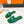 Giulia Sandal Green Suede Green Calfskin