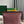 CONTI POUCH 24 IN WINE RED LAMBSKIN AND GOYARDINE CANVAS