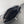 BB SOFT FLAP BAG 25 IN BLACK PEACH CALFSKIN SILVER HARDWARE