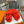 HM Chypre Sandal Red Orange Fleece Wool  953868