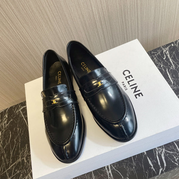CE 26s Malaquais Loafers Black Polished Leather 944360