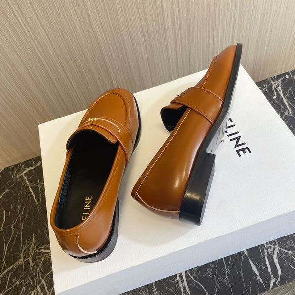 CE 26s Malaquais Loafers Tan Brown Polished Leather 944359