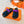 HM Chypre Sandal Blue Black Mix Purple Suede 963533