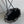 CC HOBO MINI 20CM BLACK LAMBSKIN SHW