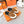 HM Go Mule Brown Mix White Suede Lined With Wool Fleece 963222