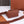 NANO SMILE BAG 18 IN UMBER BROWN CALFSKIN