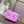 Loew Paseo Shoulder Bag 25cm Light Magenta Cowhide
