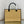 Versace Beige Raffia Tote Bag 40 With Black Cowhide Handle 175562