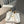 CHLOÉ NAMA SNEAKER IN WHITE LAMBSKIN AND DOVE GREY SUEDE