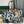 SAINT LOUIS PM BAG 34 IN BLUE LETTRES CAMOUFLAGE GOYARDINE CANVAS