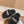 FURRY SLIDES IN BLACK CURLY SHEARLING