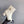 CC Square Toe Ankle Boots 70mm White Black Cowhide 464566