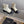 CC Cap Toe Ankle Boots Black White Cowhide 464572
