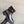 CC Cap Toe Ankle Boots Black Cowhide 464570