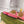 GG CHUNKY SLIDE SANDAL BRIGHT PINK CALFSKIN