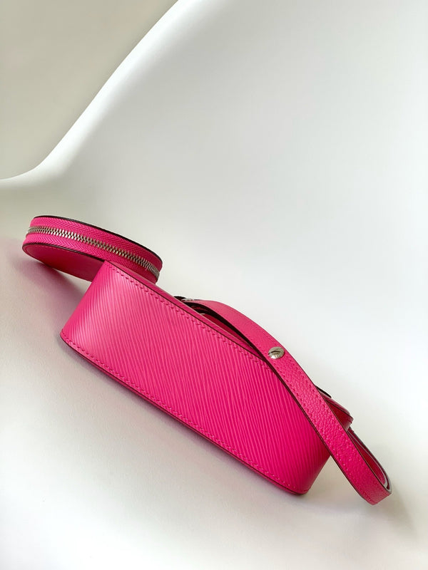 LV Marellini 19cm Pink Epi Grain Cowhide Metal HW