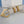 Medium Spike Belt 25mm White Calfskin Loop Gold Gold Finishing