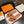 0RAN SANDAL Leather Carrot
