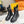 FENDI ROCKOKO BIKER BOOTS IN BLACK CALFSKIN WITH STRETCH FABRIC